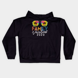 Family Vacation 2023 Beach Matching Summer Vacation 2023 Kids Hoodie